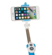 Kijek Selfie Stick TripPod z Pilotem Bluetooth Niebieski